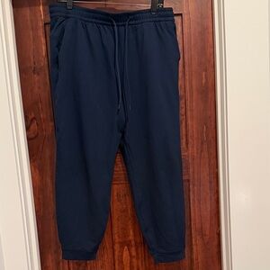 lululemon athletica women's cropped Deep Blue Joggers